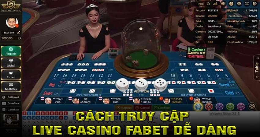 Cách Truy Cập Live Casino Fabet Dễ Dàng